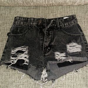 SHEIN women size small denim shirts 85% cotton 15% polyester